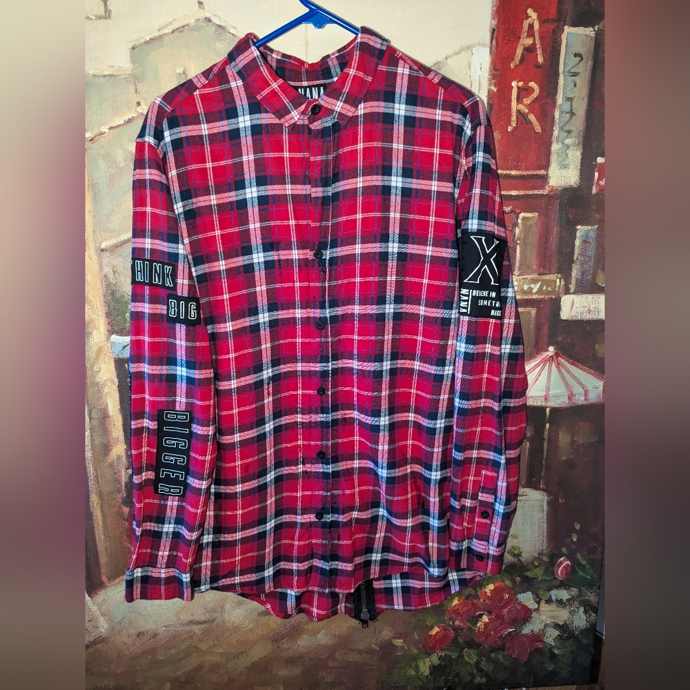 Nana Judy plaid shirt